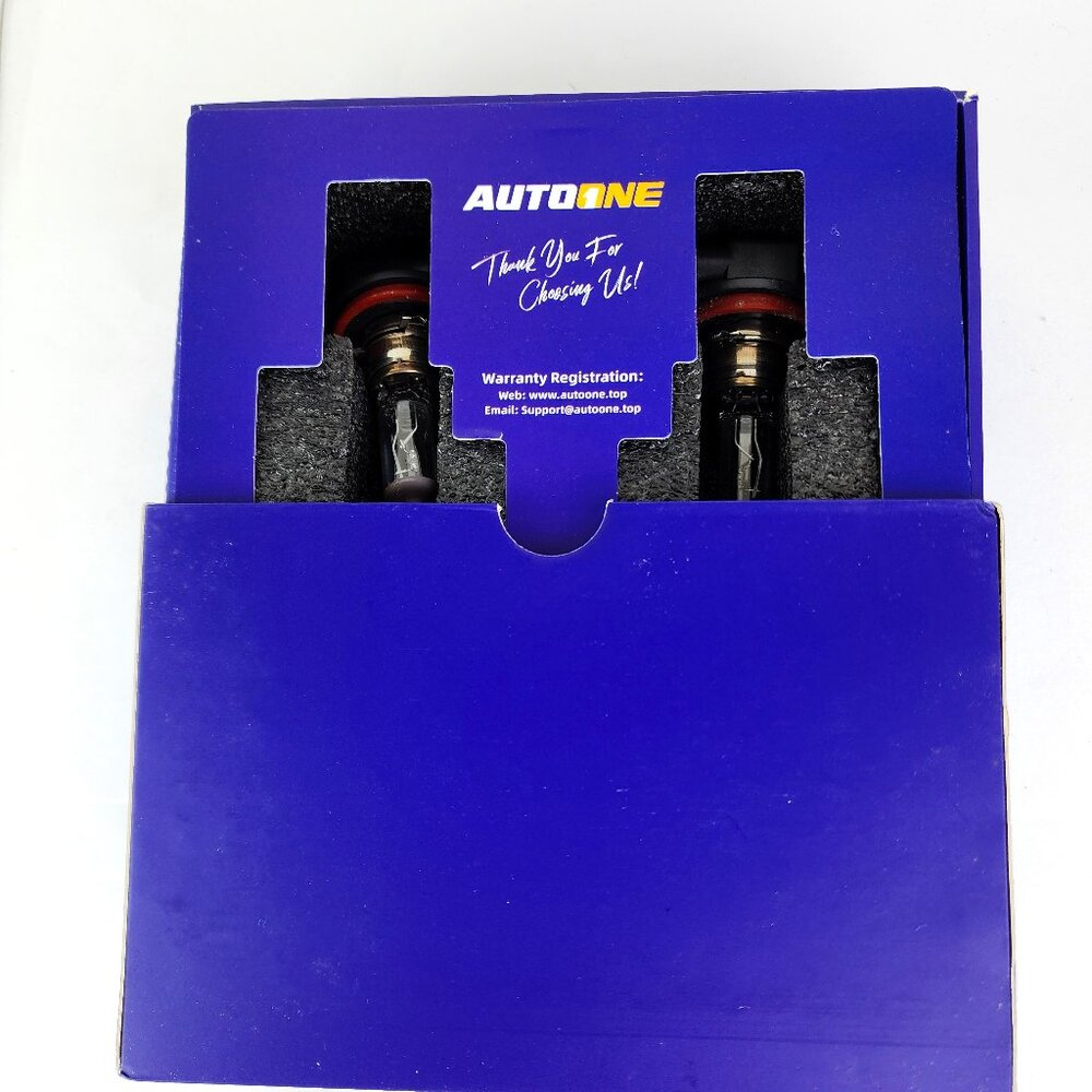 AutoOne H11 H9 LED Light White Pack of Two NWT